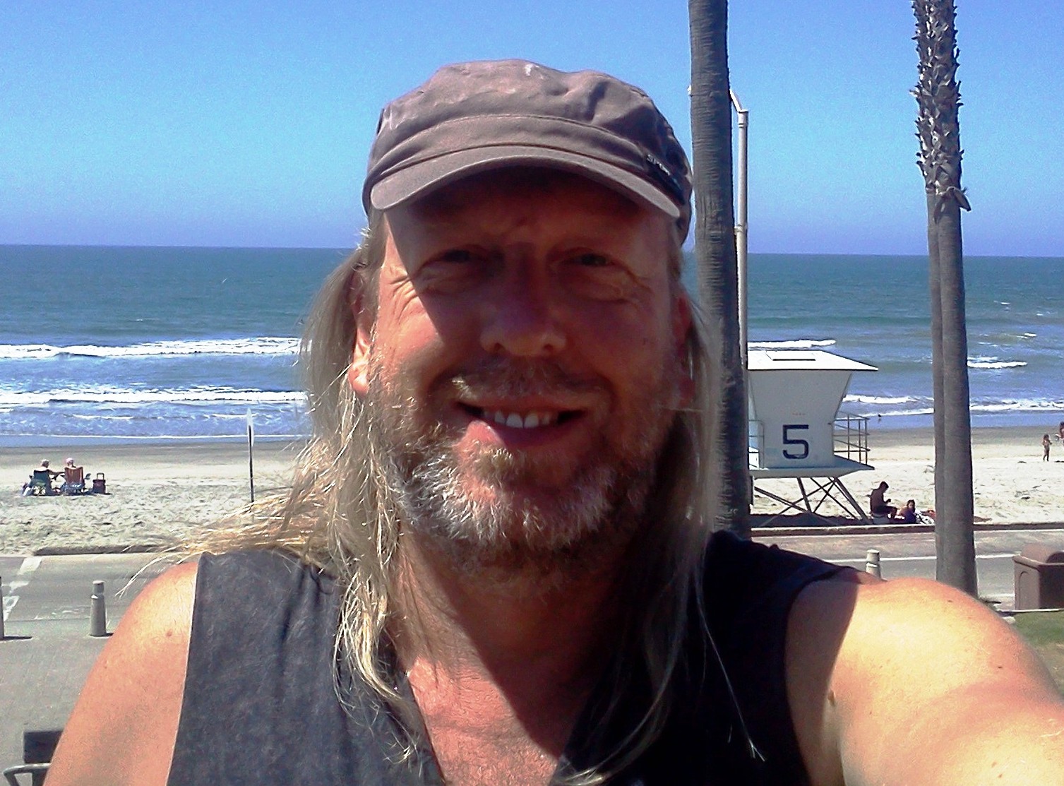 Russ Littau by the ocean